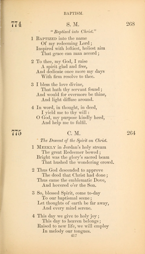 The Baptist Hymn Book page 417