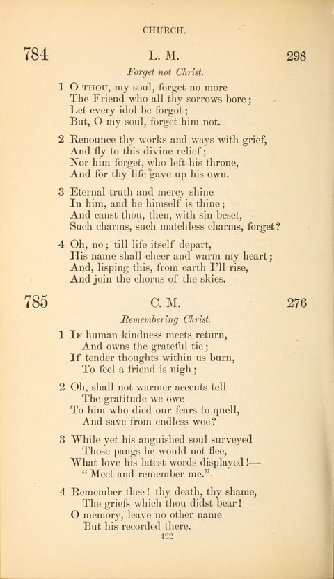 The Baptist Hymn Book page 422