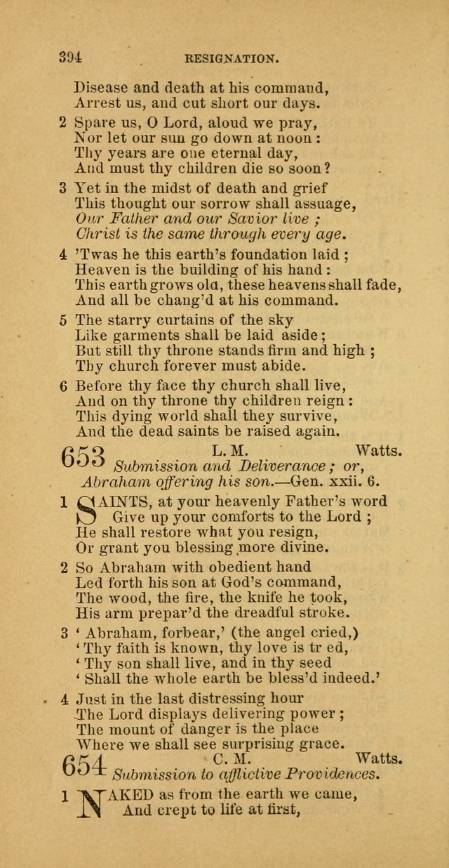 The Baptist Hymn Book: comprising a large and choice collection of psalms, hymns and spiritual songs, adapted to the faith and order of the Old School, or Primitive Baptists (2nd stereotype Ed.) page 396