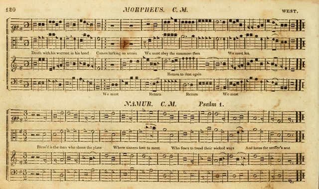 The Beauties of harmony: containing the rudiments of music on a new and improved plan; including, with the rules of singing, an explanation of the rules and principles of composition ; together with a page 127