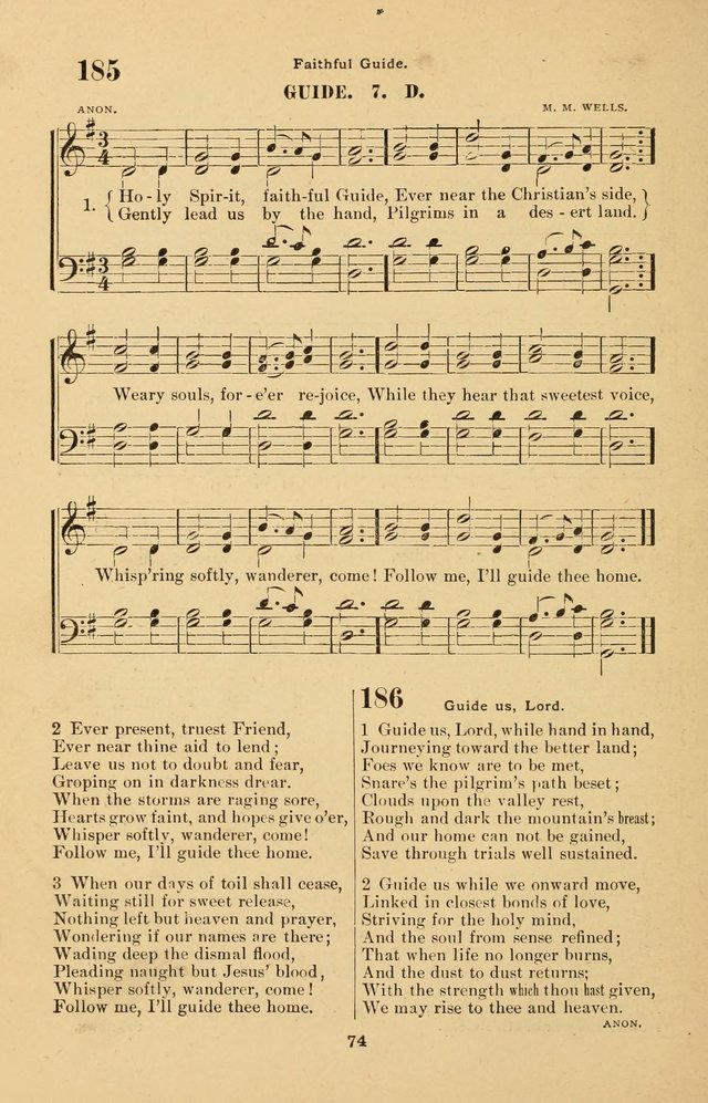 The Brethren Hymnody: with tunes for the sanctuary, Sunday-school, prayer meeting and home circle page 74