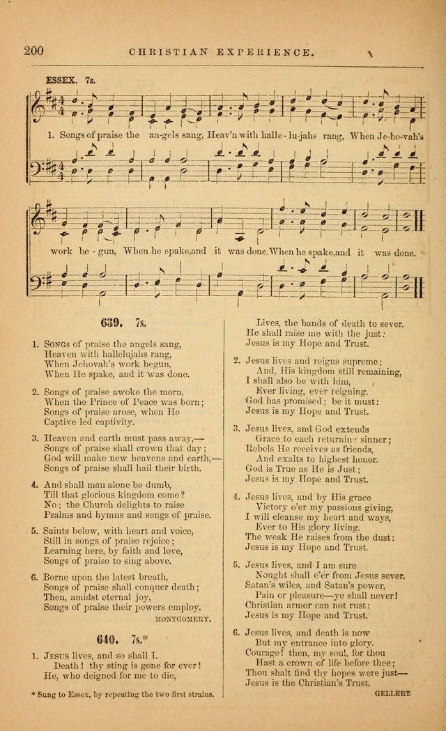 The Baptist Hymn and Tune Book: being "The Plymouth Collection" enlarged and adapted to the use of Baptist churches page 252