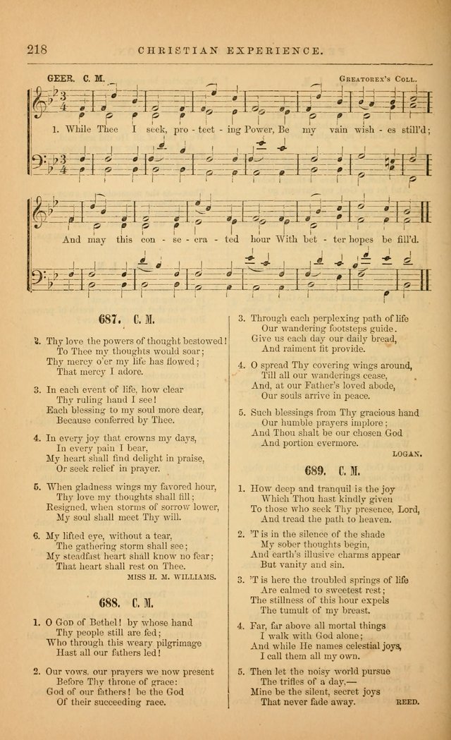 The Baptist Hymn and Tune Book: being "The Plymouth Collection" enlarged and adapted to the use of Baptist churches page 272