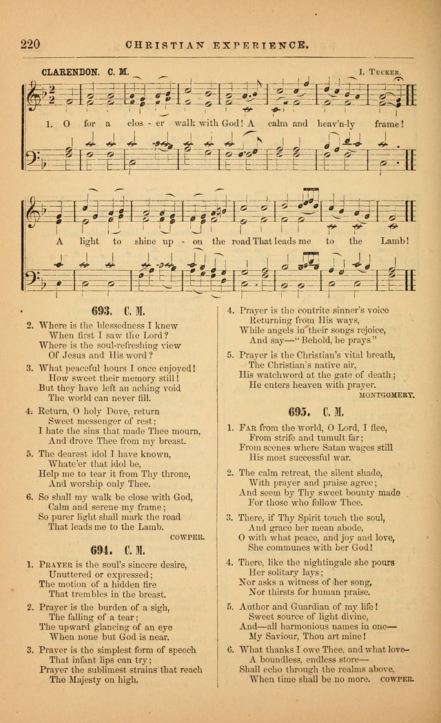 The Baptist Hymn and Tune Book: being "The Plymouth Collection" enlarged and adapted to the use of Baptist churches page 274