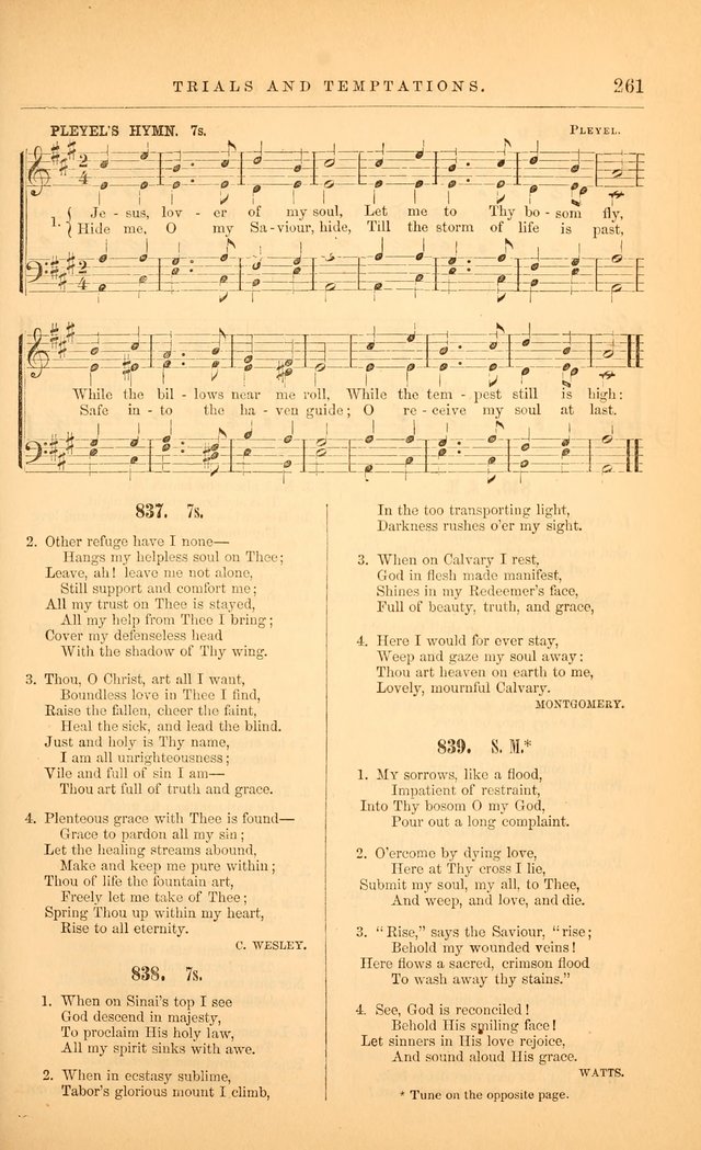 The Baptist Hymn and Tune Book: being "The Plymouth Collection" enlarged and adapted to the use of Baptist churches page 315