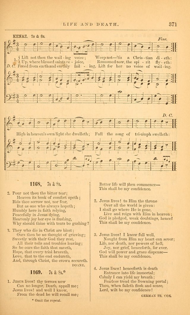 The Baptist Hymn and Tune Book: being "The Plymouth Collection" enlarged and adapted to the use of Baptist churches page 425