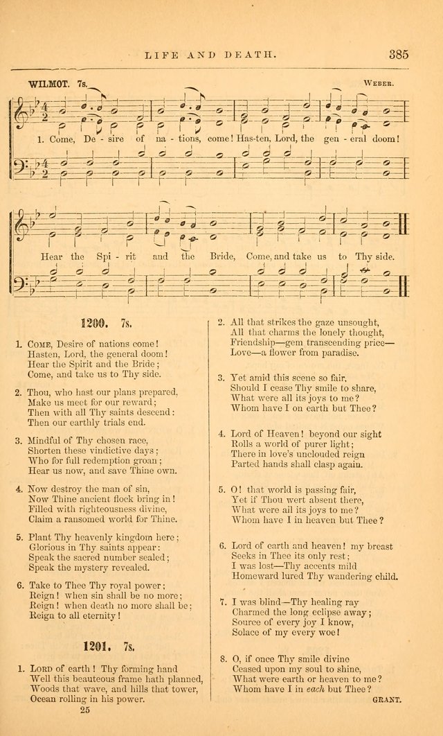 The Baptist Hymn and Tune Book: being "The Plymouth Collection" enlarged and adapted to the use of Baptist churches page 439
