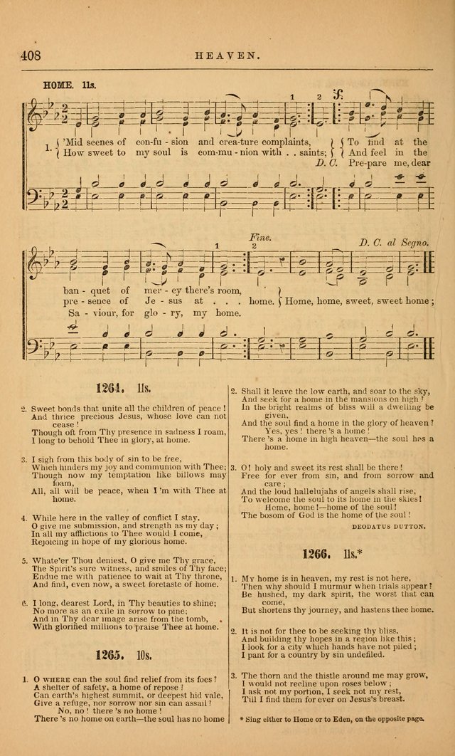 The Baptist Hymn and Tune Book: being "The Plymouth Collection" enlarged and adapted to the use of Baptist churches page 462