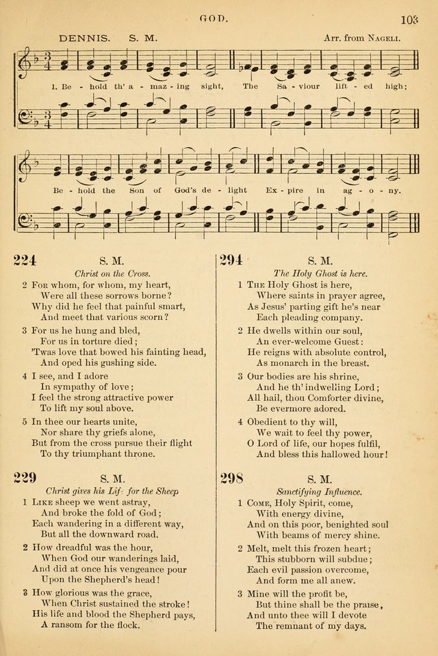 The Baptist Hymn and Tune Book, for Public Worship page 112