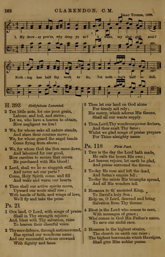 Book of Hymns and Tunes, comprising the psalms and hymns for the worship of God, approved by the general assembly of 1866, arranged with appropriate tunes... by authority of the assembly of 1873 page 158