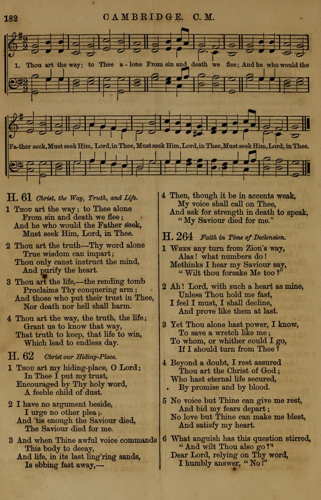 Book of Hymns and Tunes, comprising the psalms and hymns for the worship of God, approved by the general assembly of 1866, arranged with appropriate tunes... by authority of the assembly of 1873 page 180