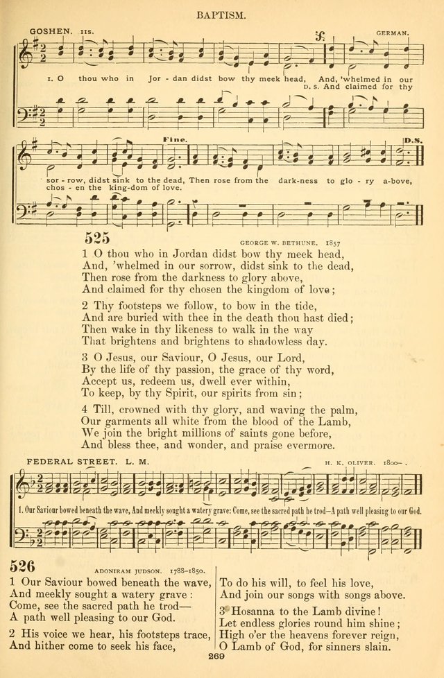 The Baptist Hymnal, for Use in the Church and Home page 282