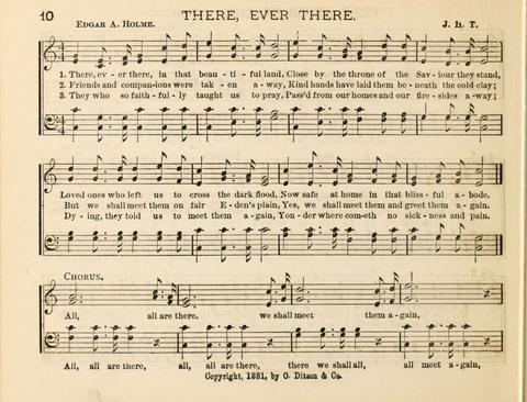 The Beacon Light: a collection of Hymns and Tunes for Sunday School page 10