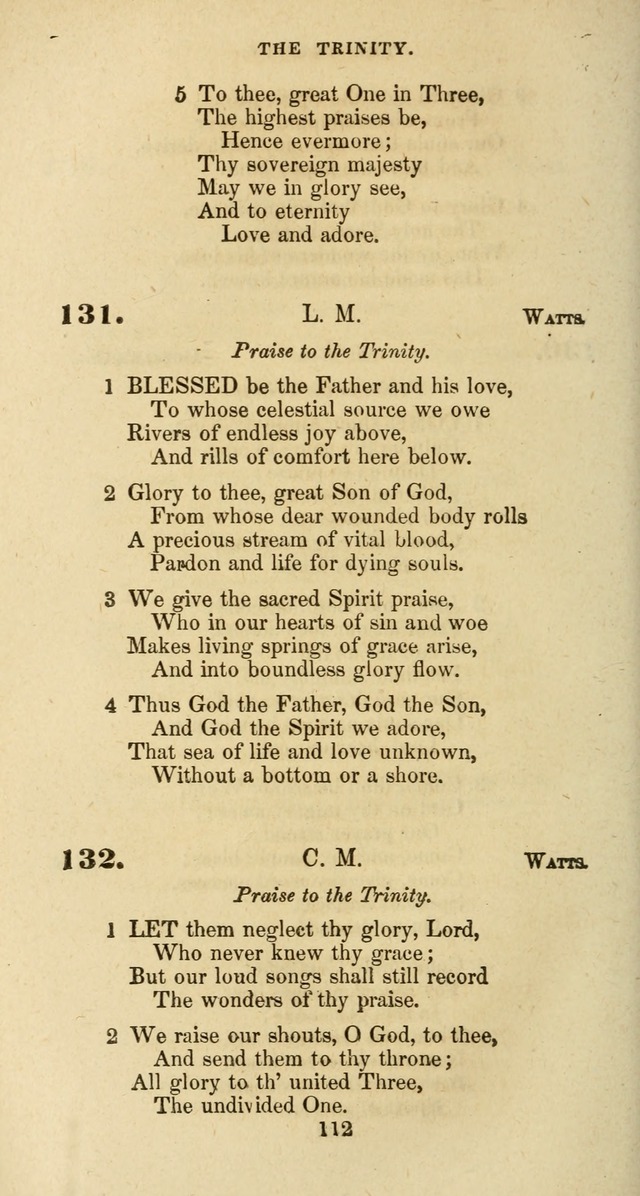 The Baptist Psalmody: a selection of hymns for the worship of God page 112