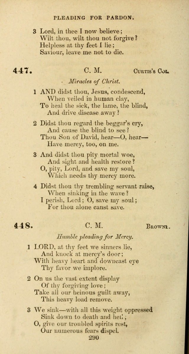 The Baptist Psalmody: a selection of hymns for the worship of God page 290