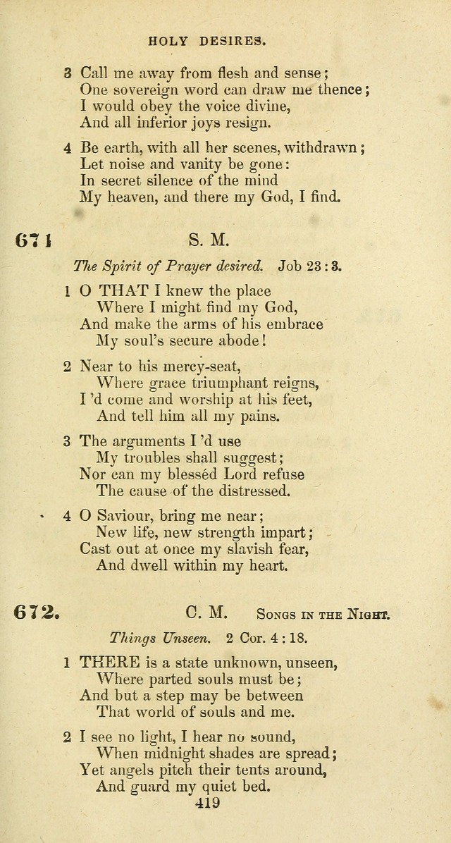 The Baptist Psalmody: a selection of hymns for the worship of God page 419