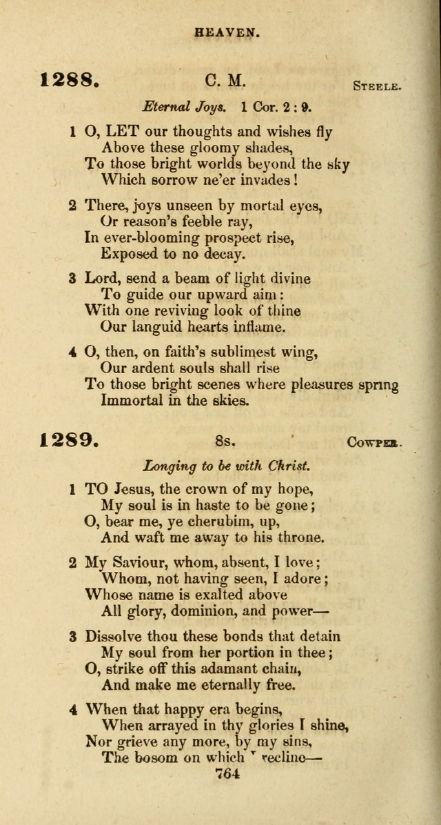 The Baptist Psalmody: a selection of hymns for the worship of God page 764