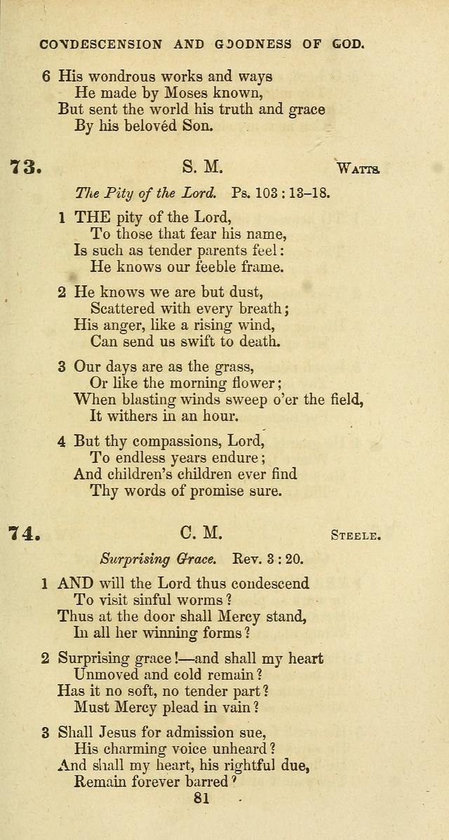 The Baptist Psalmody: a selection of hymns for the worship of God page 81