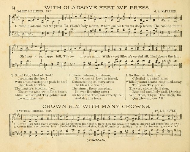 Book of Praise for the Sunday School: with hymns and tunes appropriate for the prayer meeting and the home circle page 11