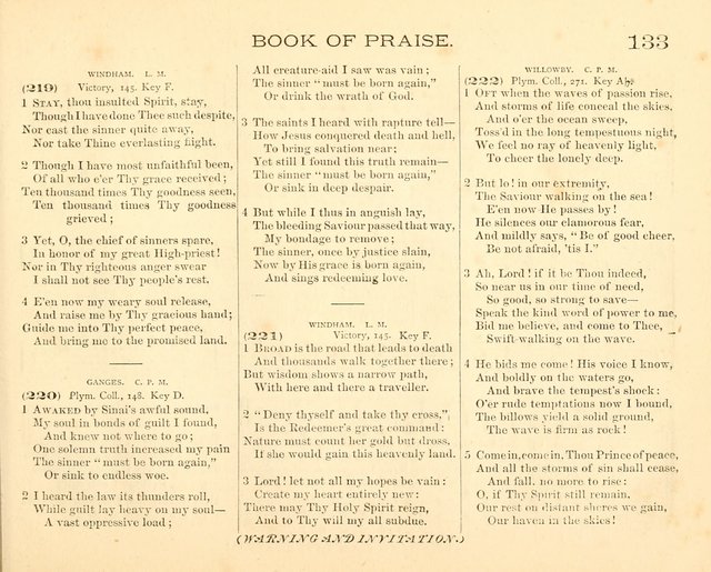 Book of Praise for the Sunday School: with hymns and tunes appropriate for the prayer meeting and the home circle page 136