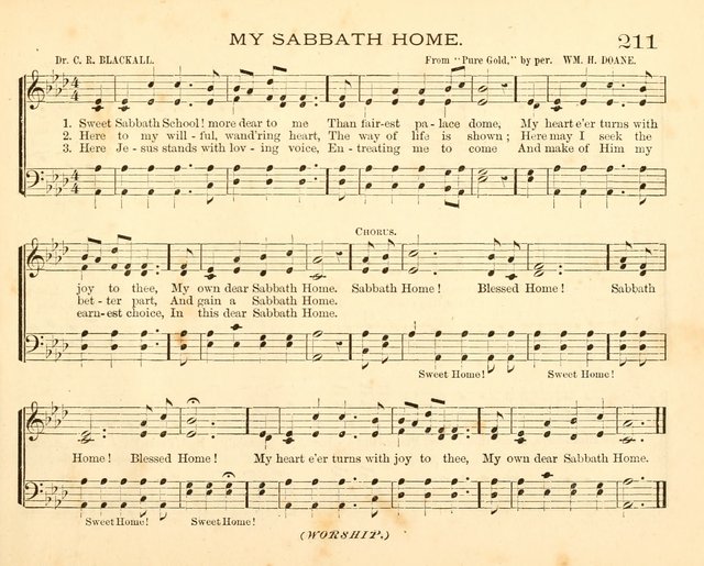 Book of Praise for the Sunday School: with hymns and tunes appropriate for the prayer meeting and the home circle page 214