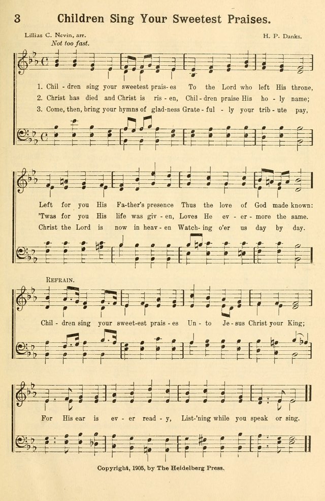 Beginner and Primary Songs: for use in Sunday School and the Home page 10