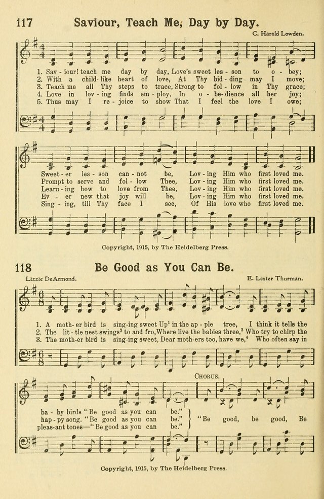 Beginner and Primary Songs: for use in Sunday School and the Home page 101