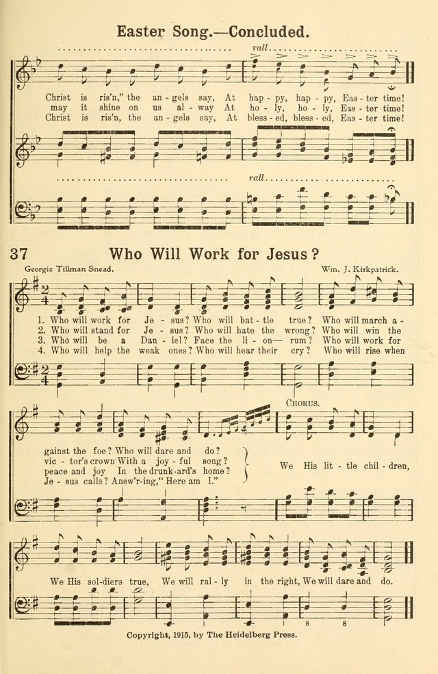 Beginner and Primary Songs: for use in Sunday School and the Home page 42