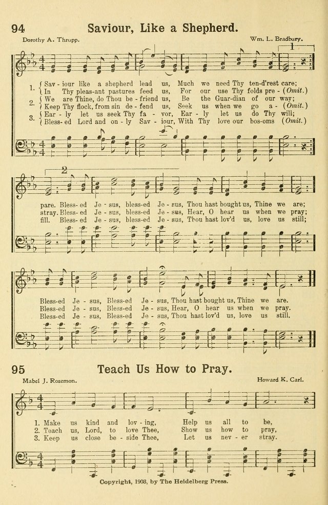 Beginner and Primary Songs: for use in Sunday School and the Home page 85
