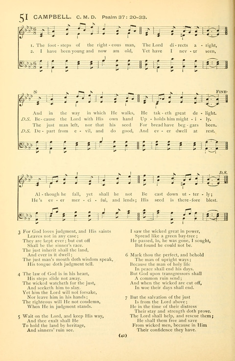 Bible Songs: consisting of selections from the Psalms set to music suitable for Sabbath Schools, prayer meetings, etc. page 38
