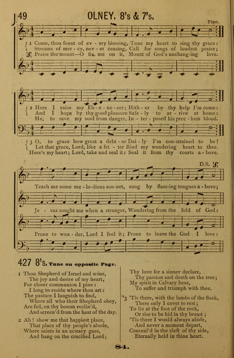 Bible School Echoes, and Sacred Hymns page 84