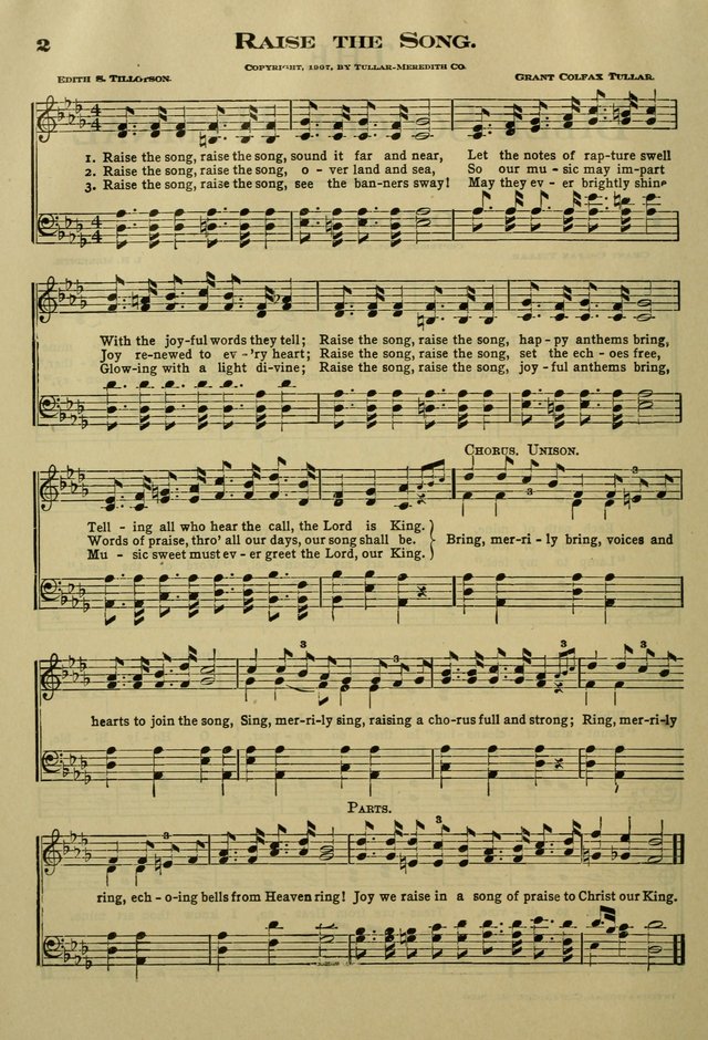 The Bible School Hymnal page 11