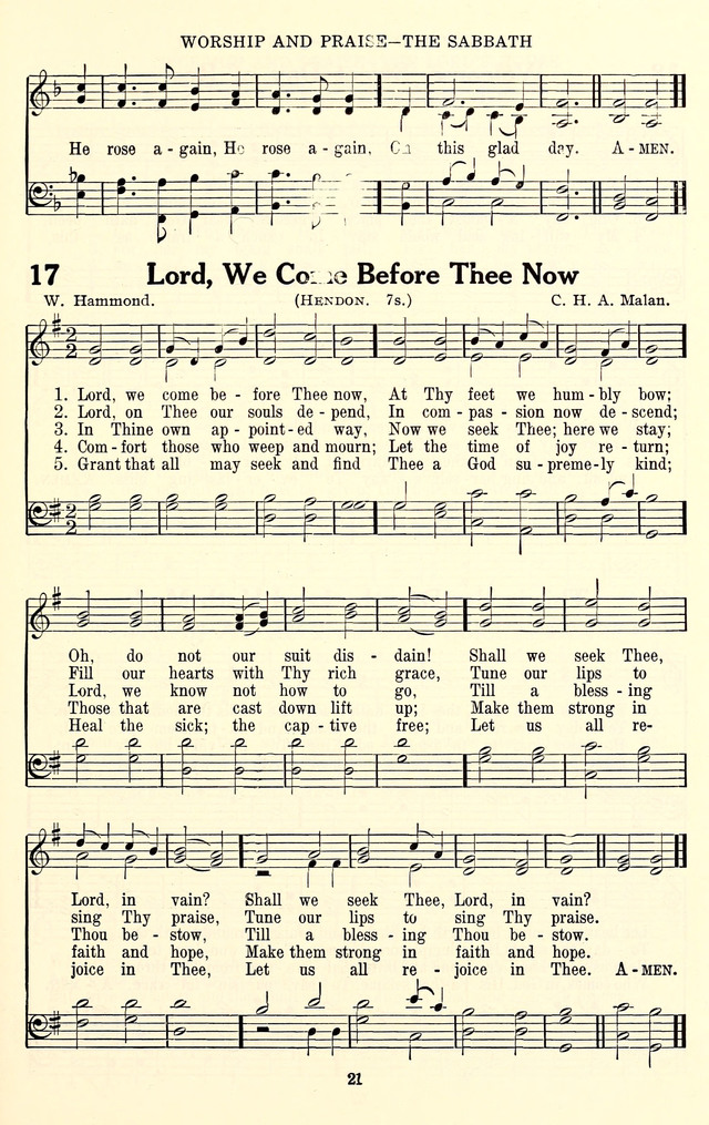 The Baptist Standard Hymnal: with responsive readings: a new book for all services page 13