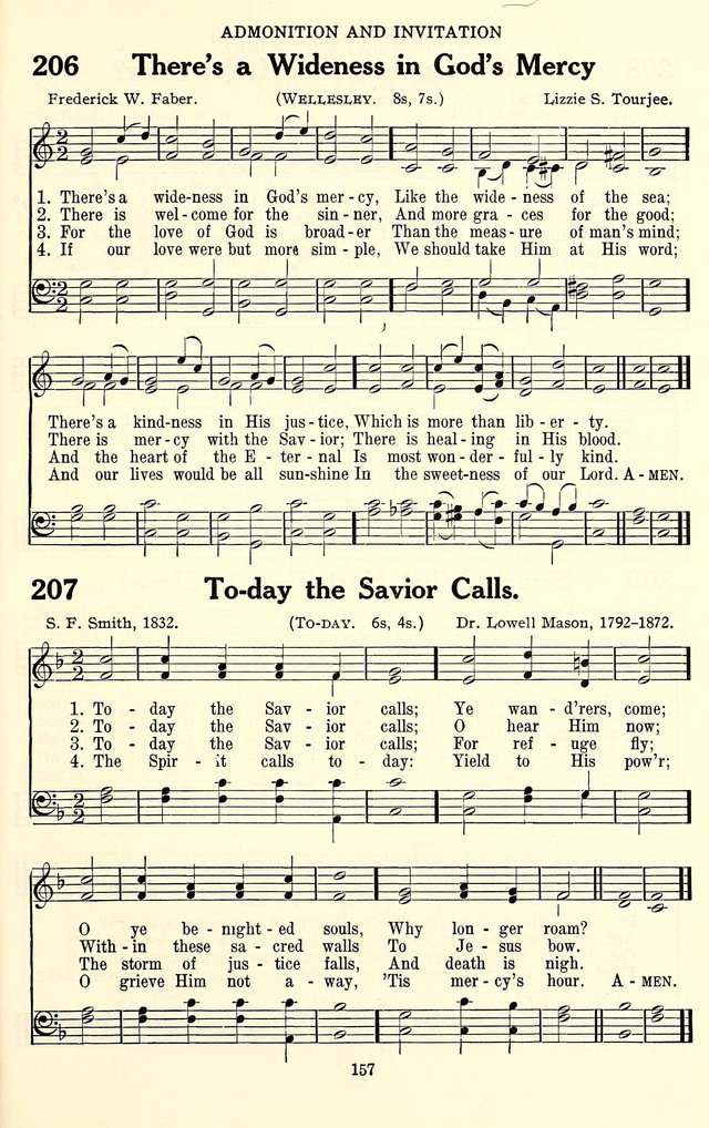 The Baptist Standard Hymnal: with responsive readings: a new book for all services page 149