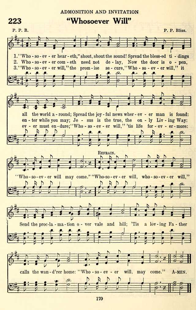 The Baptist Standard Hymnal: with responsive readings: a new book for all services page 162