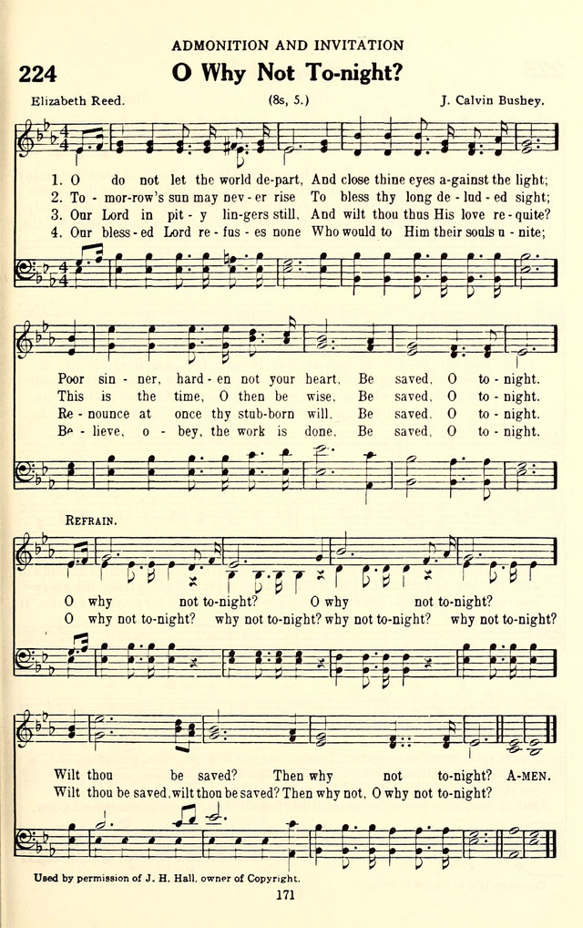 The Baptist Standard Hymnal: with responsive readings: a new book for all services page 163