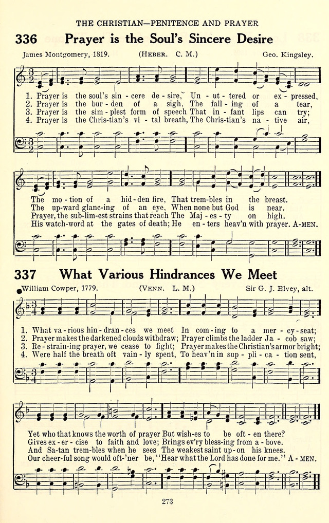 The Baptist Standard Hymnal: with responsive readings: a new book for all services page 265