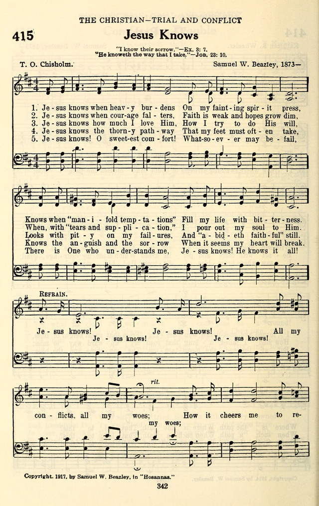 The Baptist Standard Hymnal: with responsive readings: a new book for all services page 334