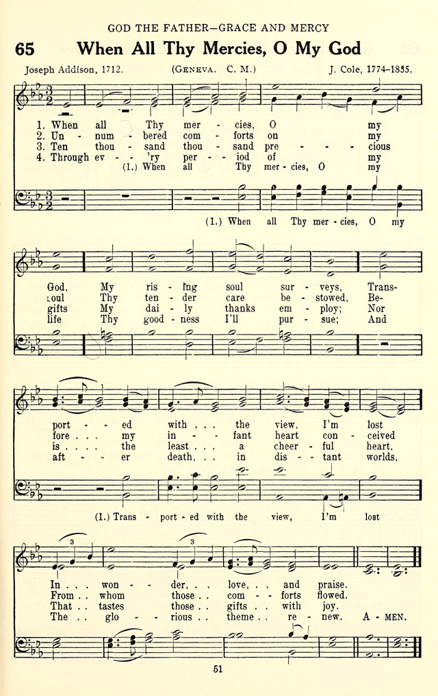 The Baptist Standard Hymnal: with responsive readings: a new book for all services page 43