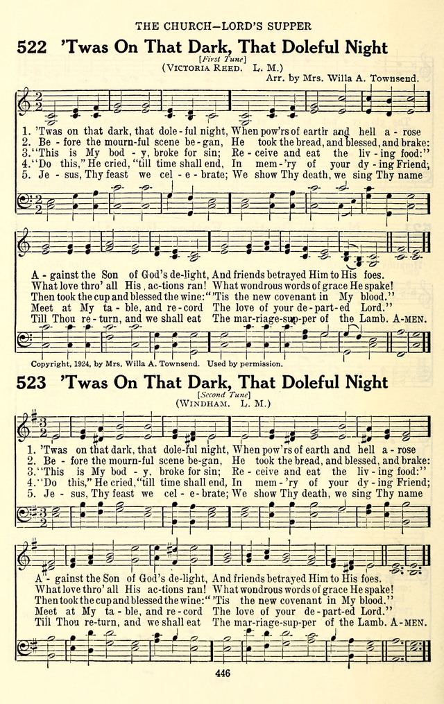 The Baptist Standard Hymnal: with responsive readings: a new book for all services page 438