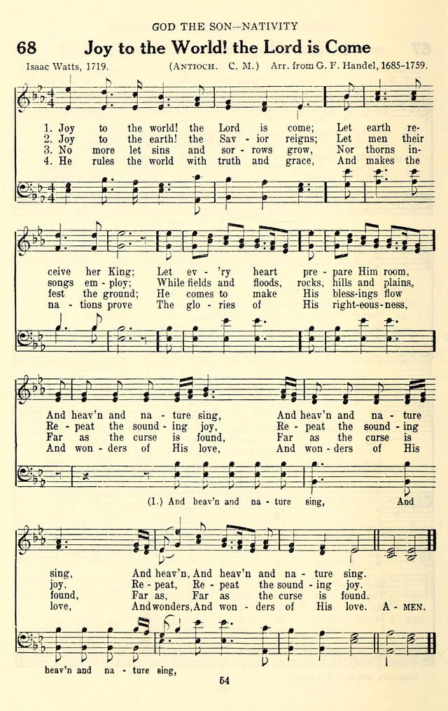 The Baptist Standard Hymnal: with responsive readings: a new book for all services page 46