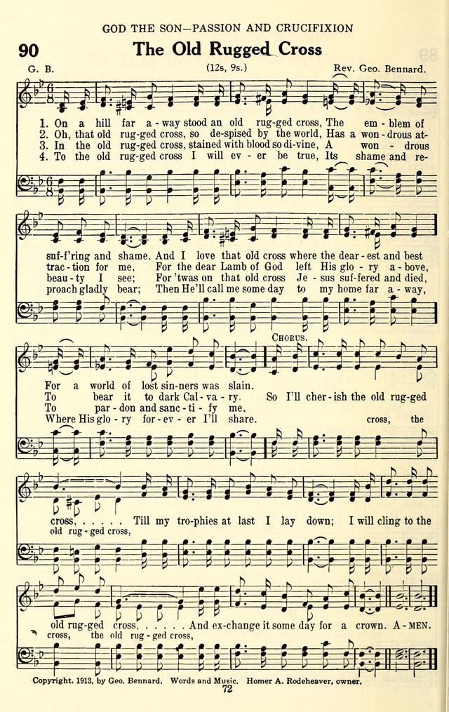 The Baptist Standard Hymnal: with responsive readings: a new book for all services page 64