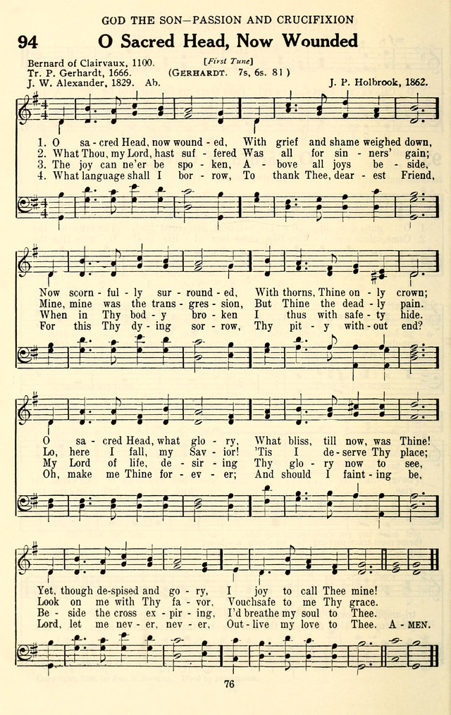 The Baptist Standard Hymnal: with responsive readings: a new book for all services page 68