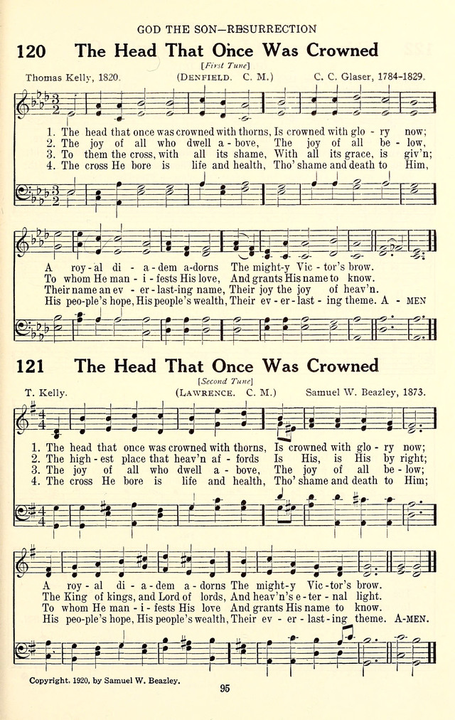 The Baptist Standard Hymnal: with responsive readings: a new book for all services page 87