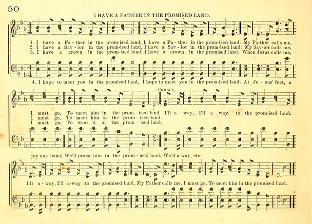 Bible School Hymns and Sacred Songs for Sunday Schools and Other Religious Services page 50