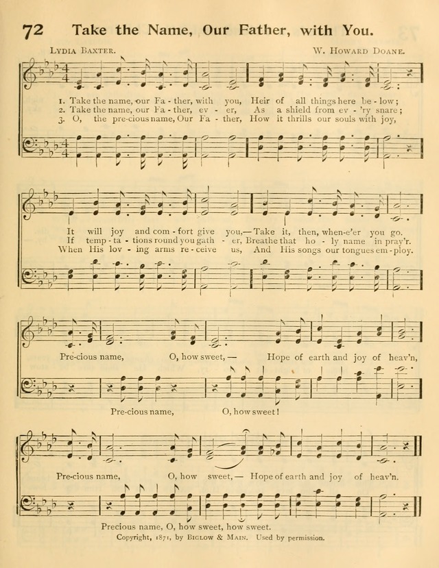 A Book of Song and Service: for Sunday school and home page 156