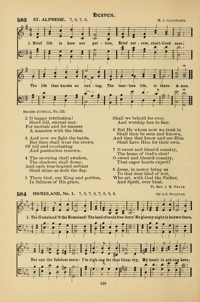 Hymnal Companion to the Prayer Book with Accompanying Tunes (Second Edition) page 429