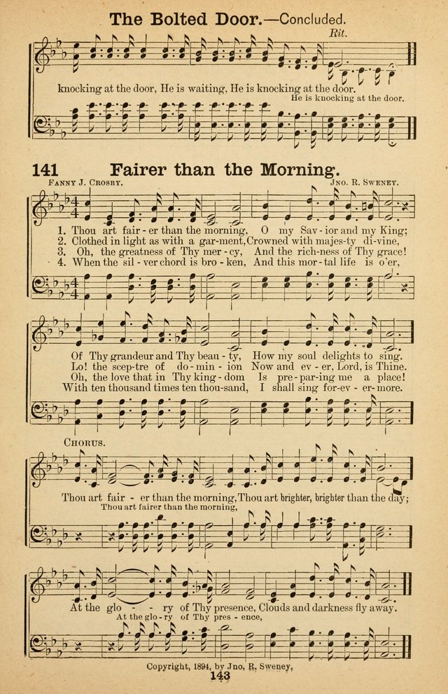 The Bow of Promise: hymns new and old for missionary and revival meetings and Sabbath-schools page 146