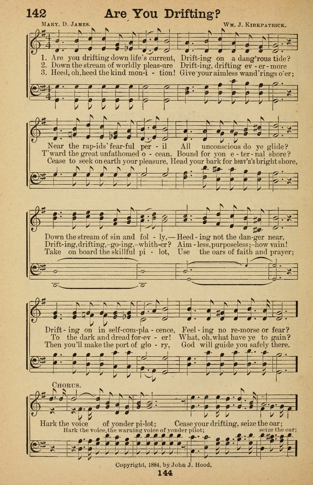 The Bow of Promise: hymns new and old for missionary and revival meetings and Sabbath-schools page 147