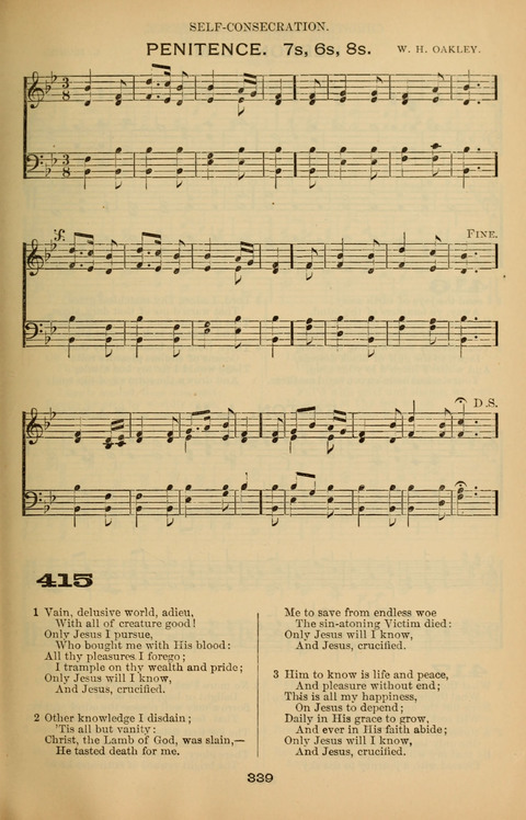 Book of Worship: with tunes page 339